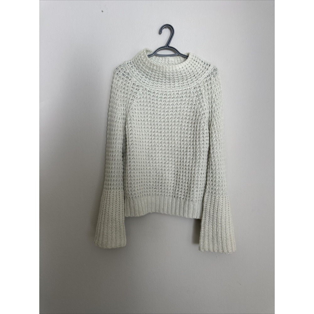 Maeve Womens Anthropologie Mackenzie Chunky Boxy Sweater Size Small Sea foam